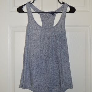 Grey American Eagle Racerback Tank Top
